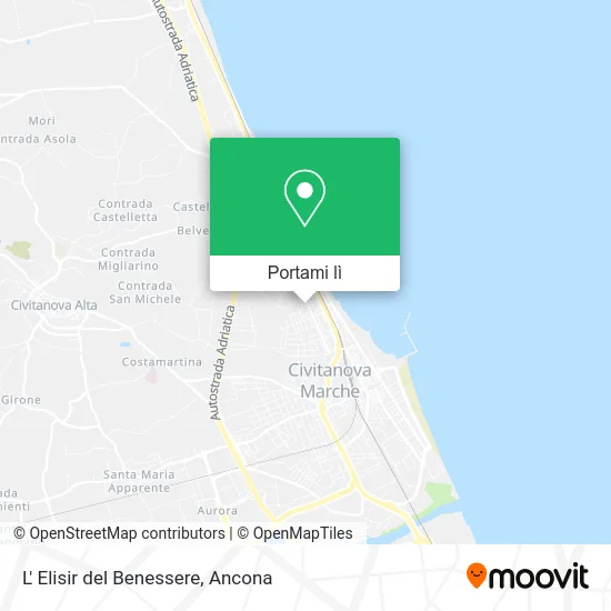 Mappa L' Elisir del Benessere