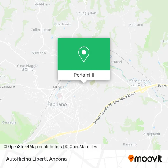 Mappa Autofficina Liberti