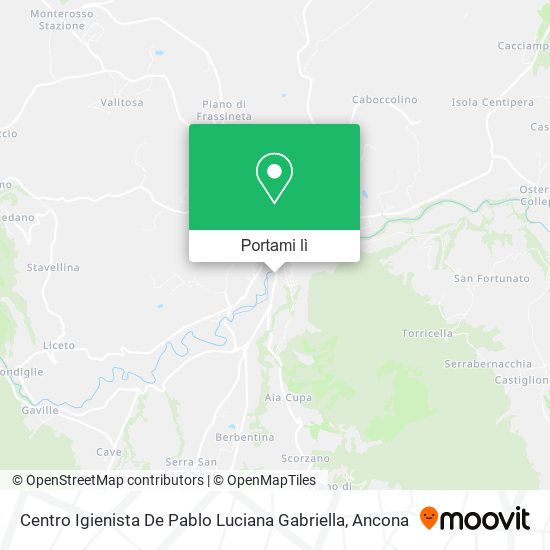 Mappa Centro Igienista De Pablo Luciana Gabriella
