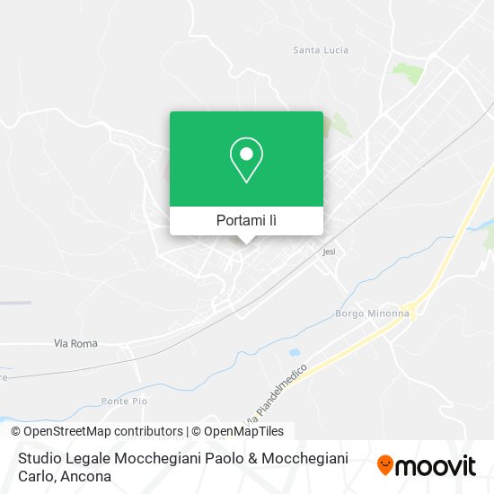 Mappa Studio Legale Mocchegiani Paolo & Mocchegiani Carlo