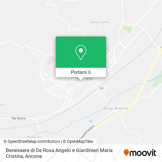 Mappa Benessere di De Rosa Angelo e Giardinieri Maria Cristina