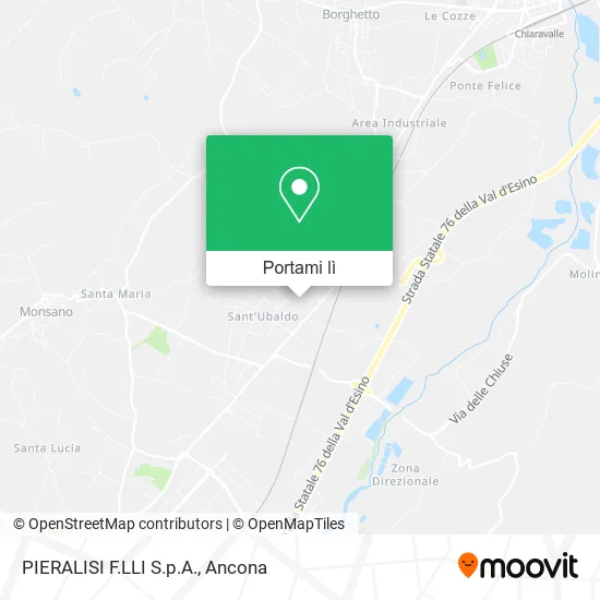 Mappa PIERALISI F.LLI S.p.A.