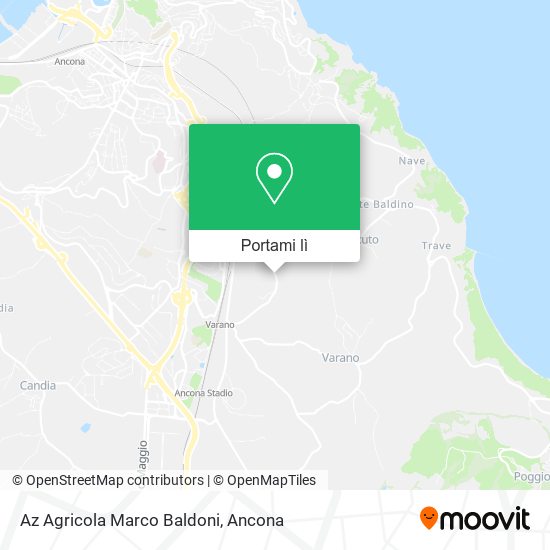 Mappa Az Agricola Marco Baldoni