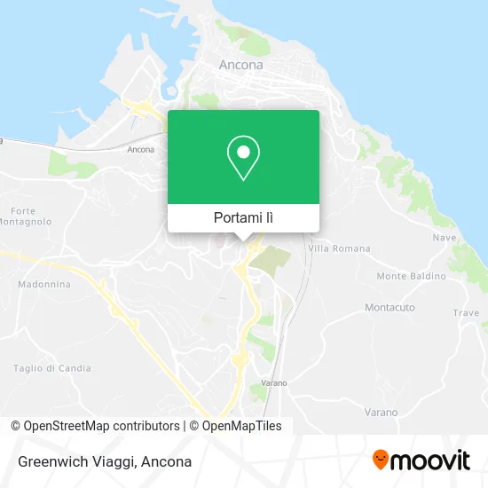 Mappa Greenwich Viaggi