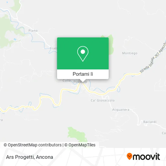 Mappa Ars Progetti