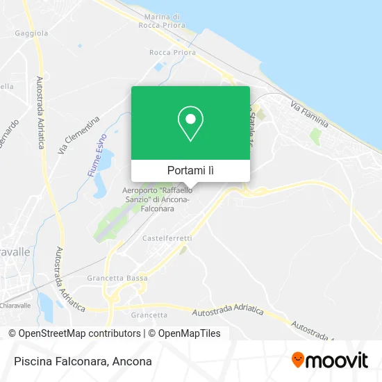 Mappa Piscina Falconara