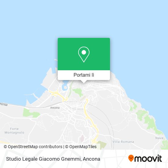 Mappa Studio Legale Giacomo Gnemmi