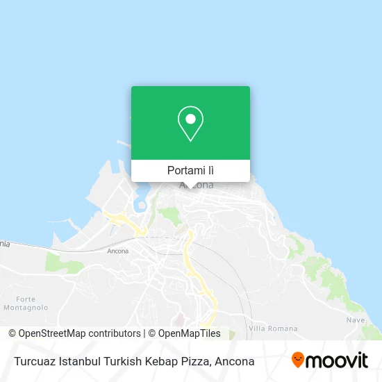 Mappa Turcuaz Istanbul Turkish Kebap Pizza