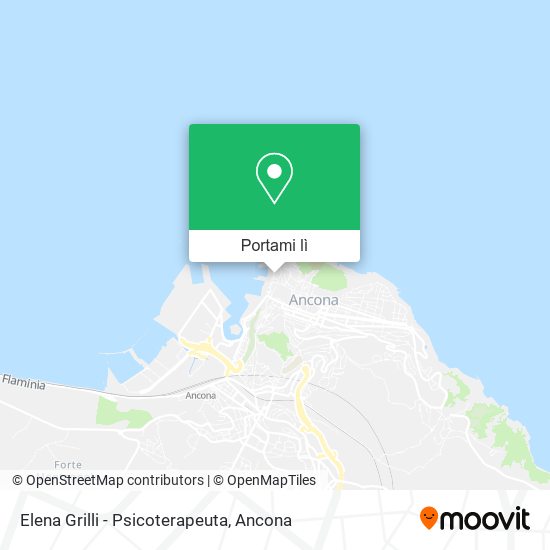 Mappa Elena Grilli - Psicoterapeuta