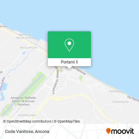 Mappa Code Vanitose