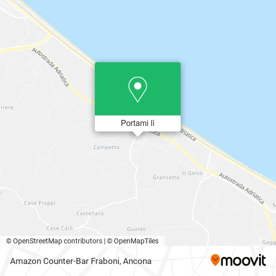 Mappa Amazon Counter-Bar Fraboni