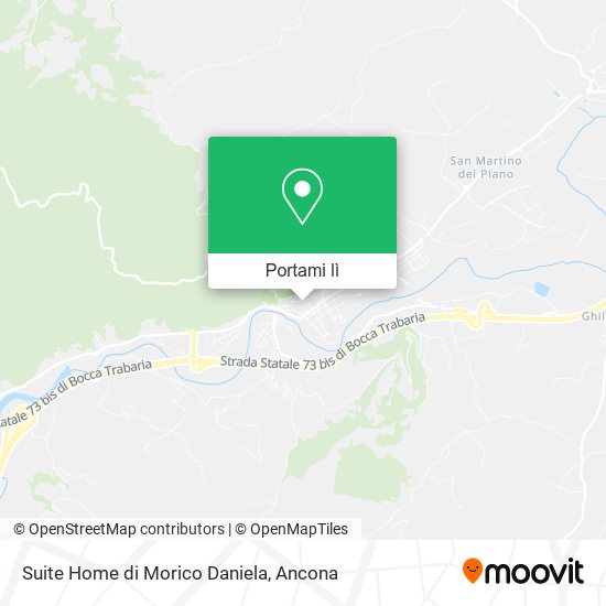 Mappa Suite Home di Morico Daniela