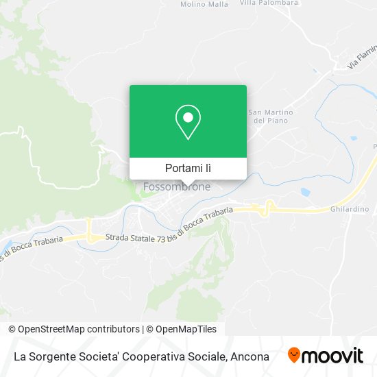 Mappa La Sorgente Societa' Cooperativa Sociale