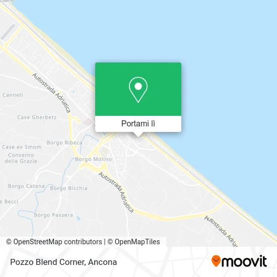 Mappa Pozzo Blend Corner