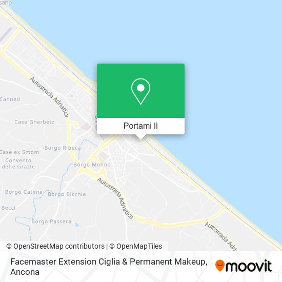 Mappa Facemaster Extension Ciglia & Permanent Makeup