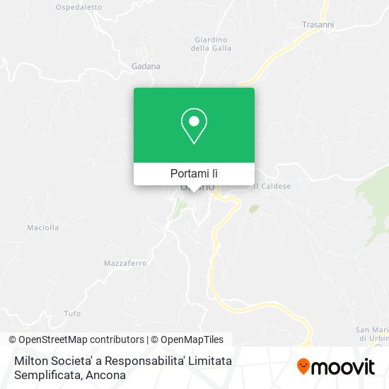 Mappa Milton Societa' a Responsabilita' Limitata Semplificata