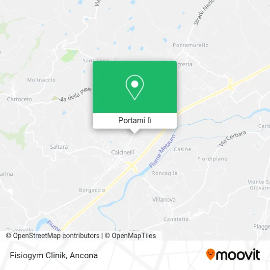 Mappa Fisiogym Clinik