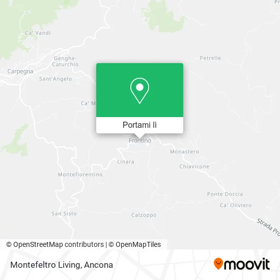Mappa Montefeltro Living