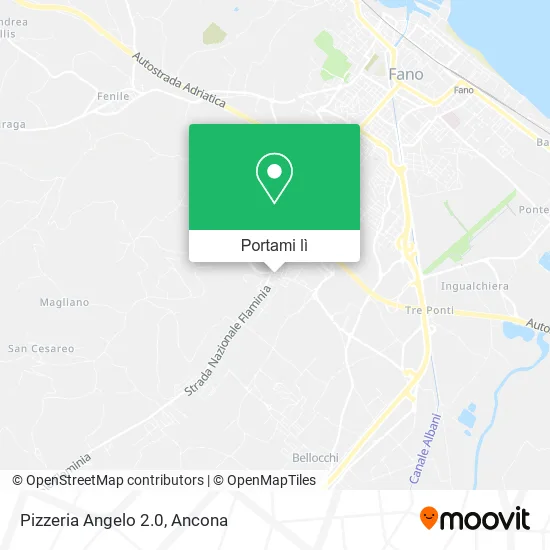 Mappa Pizzeria Angelo 2.0