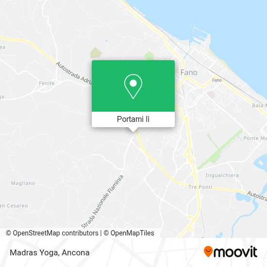 Mappa Madras Yoga