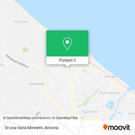 Mappa Dr.ssa Ilaria Minnetti