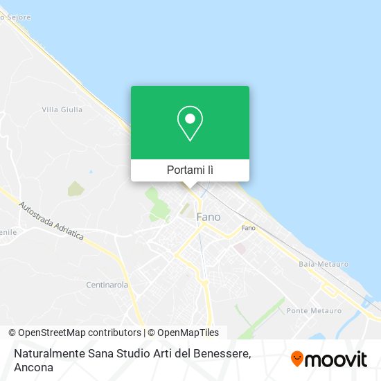 Mappa Naturalmente Sana Studio Arti del Benessere