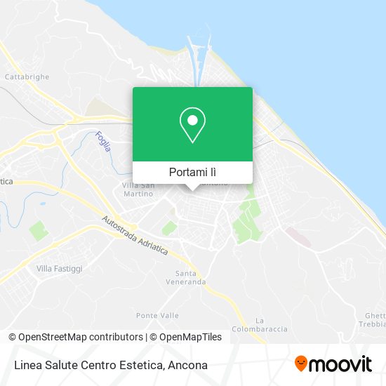 Mappa Linea Salute Centro Estetica