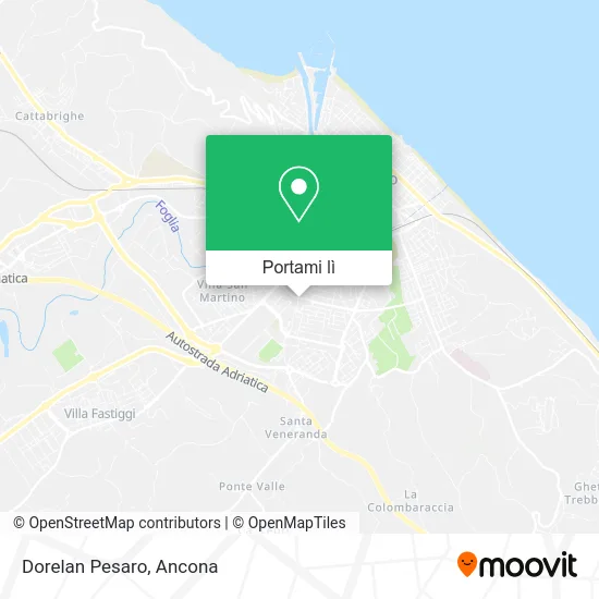 Mappa Dorelan Pesaro