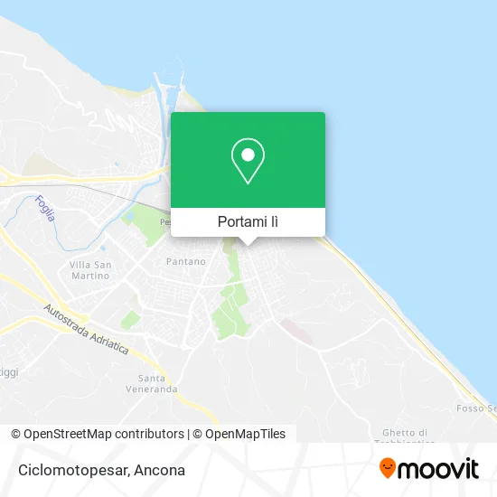 Mappa Ciclomotopesar