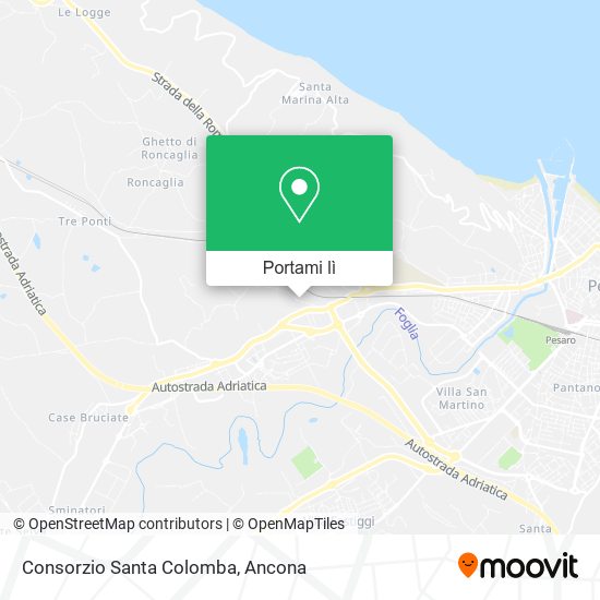 Mappa Consorzio Santa Colomba