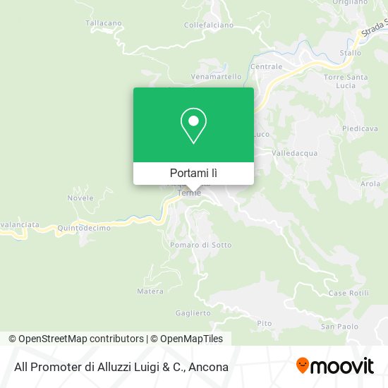 Mappa All Promoter di Alluzzi Luigi & C.
