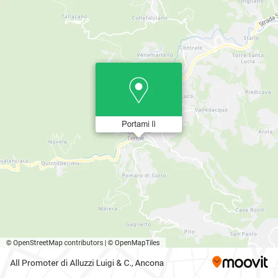Mappa All Promoter di Alluzzi Luigi & C.