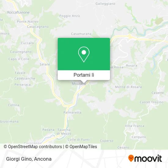 Mappa Giorgi Gino