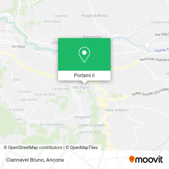 Mappa Ciannavei Bruno