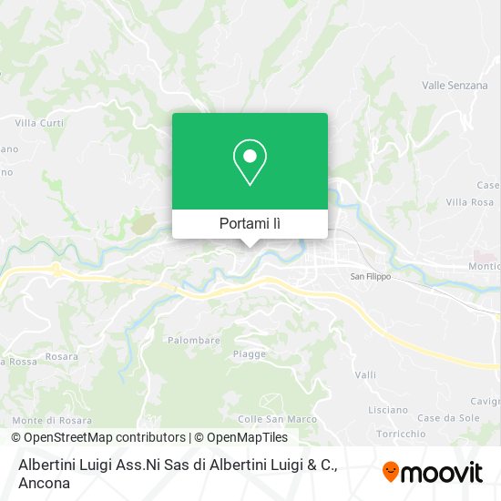 Mappa Albertini Luigi Ass.Ni Sas di Albertini Luigi & C.