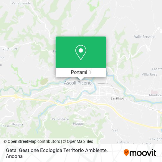 Mappa Geta. Gestione Ecologica Territorio Ambiente