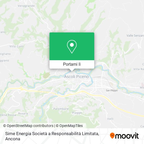 Mappa Sime Energia Società a Responsabilità Limitata