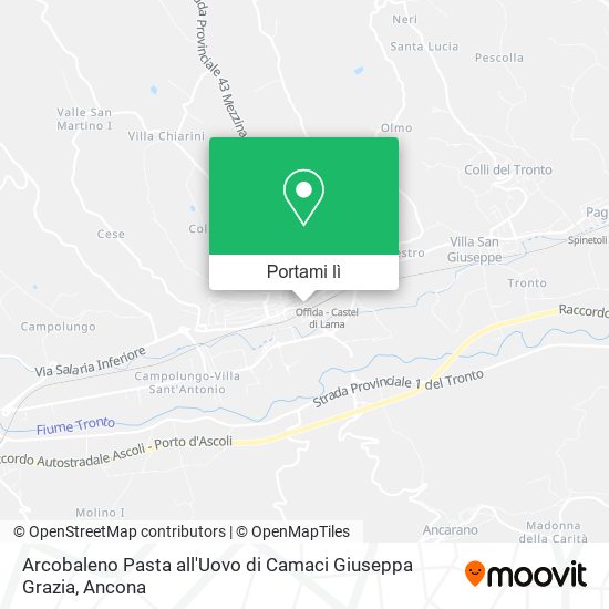 Mappa Arcobaleno Pasta all'Uovo di Camaci Giuseppa Grazia