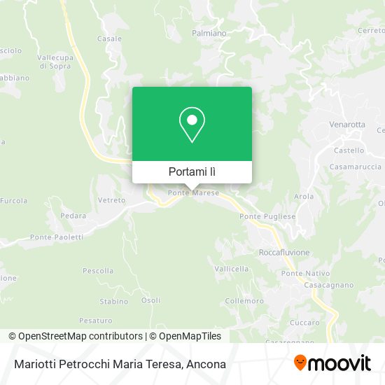 Mappa Mariotti Petrocchi Maria Teresa