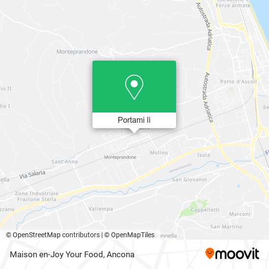 Mappa Maison en-Joy Your Food