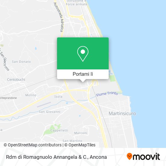 Mappa Rdm di Romagnuolo Annangela & C.