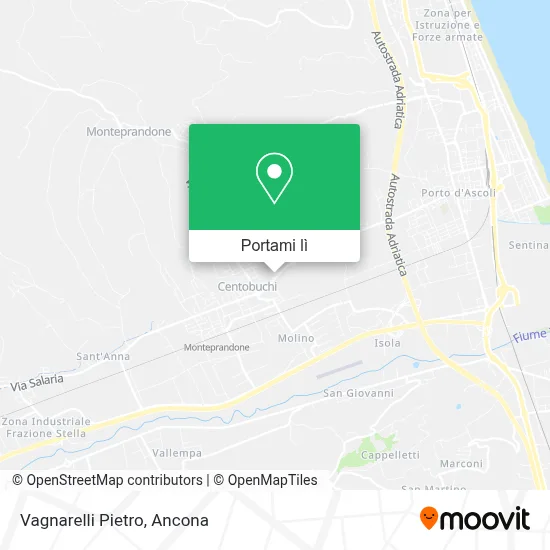 Mappa Vagnarelli Pietro