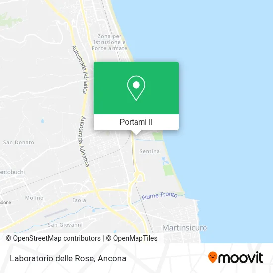 Mappa Laboratorio delle Rose