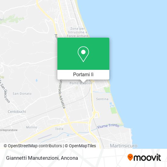 Mappa Giannetti Manutenzioni