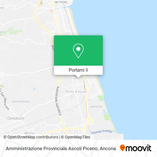 Mappa Amministrazione Provinciale Ascoli Piceno