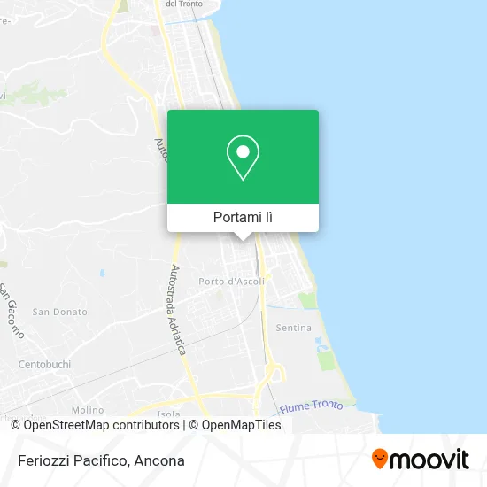 Mappa Feriozzi Pacifico