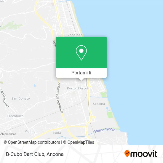 Mappa B-Cubo Dart Club