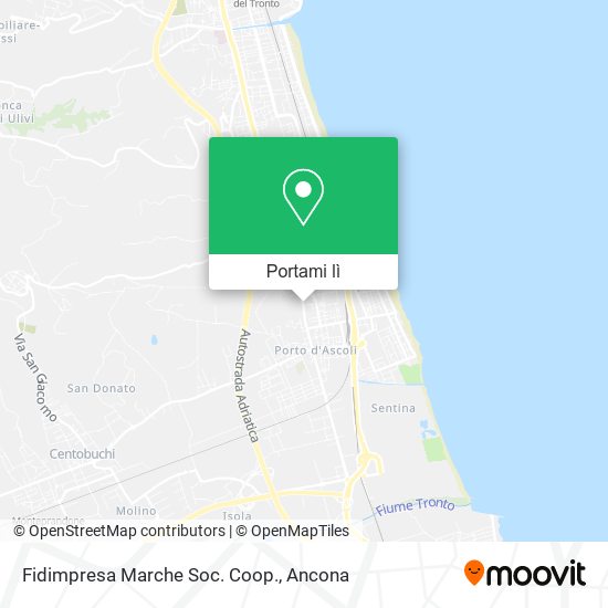 Mappa Fidimpresa Marche Soc. Coop.
