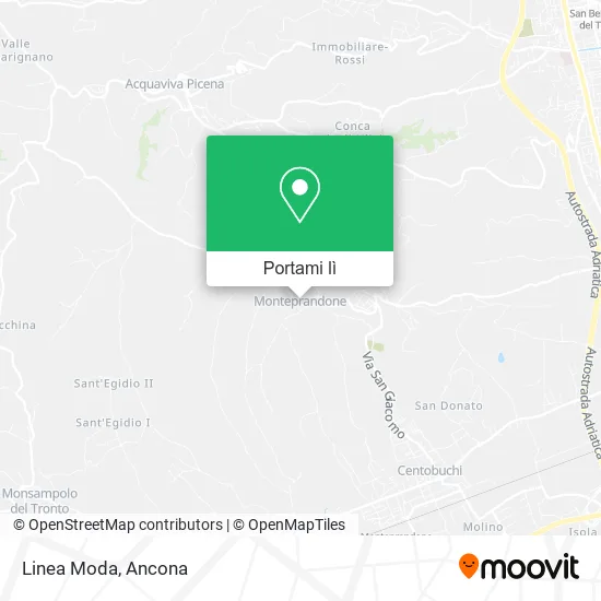 Mappa Linea Moda