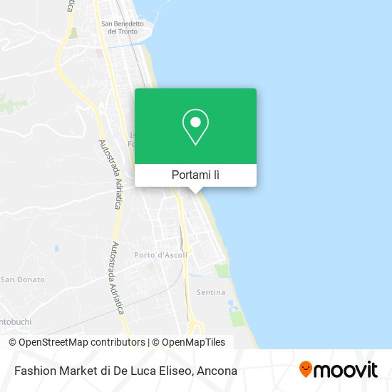 Mappa Fashion Market di De Luca Eliseo
